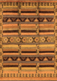 Oriental Orange Industrial Rug, urb575org