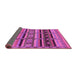 Sideview of Oriental Pink Industrial Rug, urb575pnk