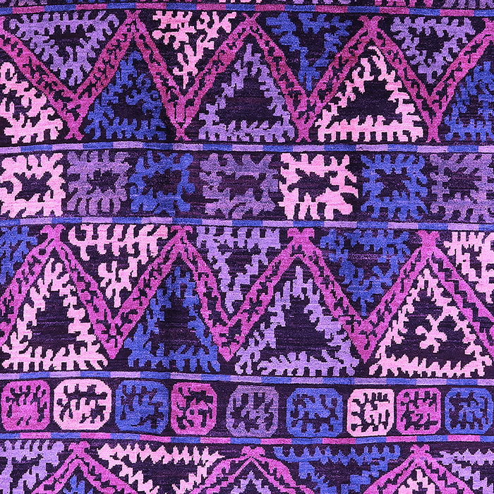 Machine Washable Oriental Purple Industrial Area Rugs, wshurb576pur