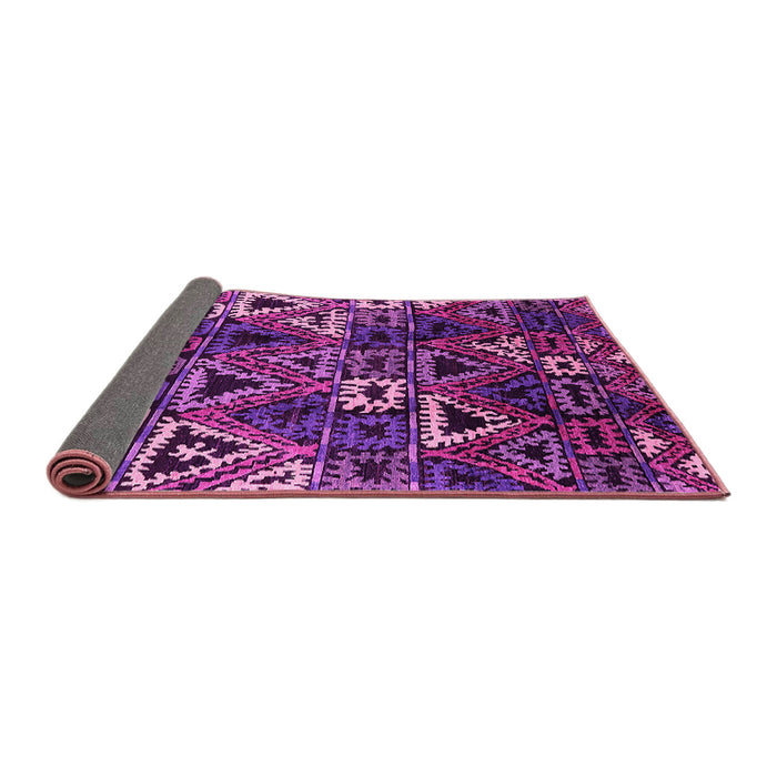 Sideview of Oriental Pink Industrial Rug, urb576pnk