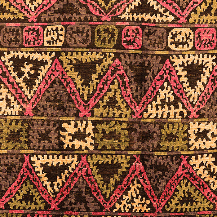 Machine Washable Oriental Orange Industrial Area Rugs, wshurb576org