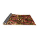 Sideview of Oriental Orange Industrial Rug, urb576org