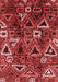 Oriental Red Industrial Area Rugs