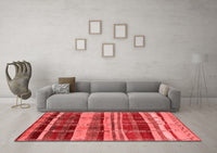 Machine Washable Oriental Red Industrial Rug, wshurb577red