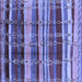 Square Machine Washable Oriental Blue Industrial Rug, wshurb577blu