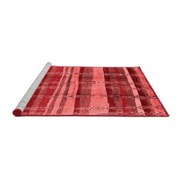 Industrial Red Washable Rugs