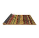 Sideview of Oriental Brown Industrial Rug, urb577brn