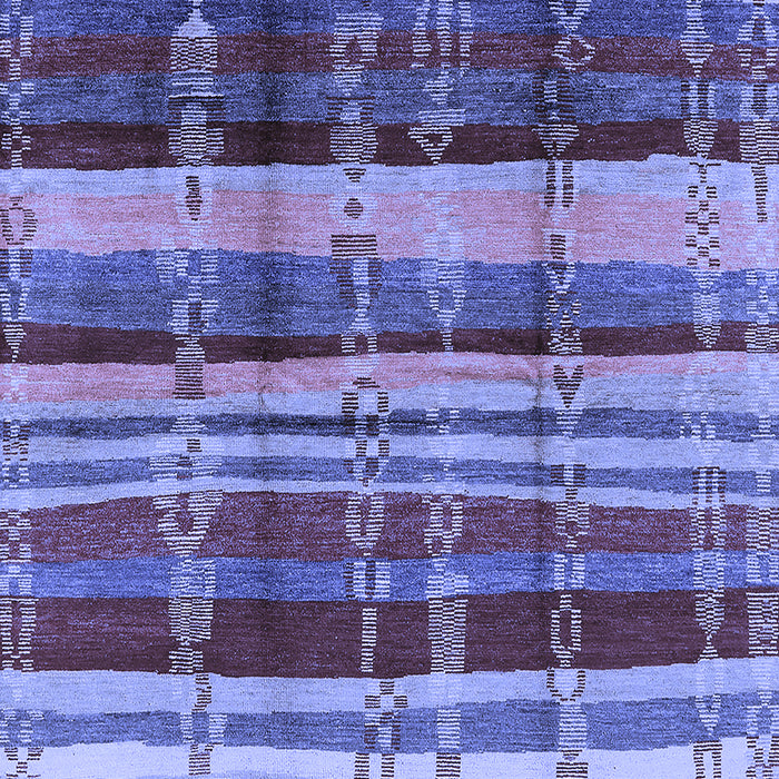Oriental Blue Industrial Rug, urb577blu
