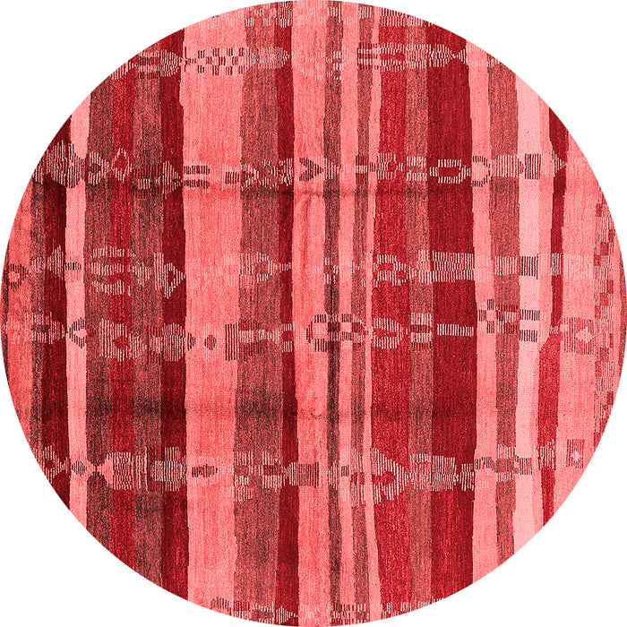 Machine Washable Oriental Red Industrial Rug, wshurb577red