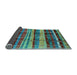 Sideview of Oriental Light Blue Industrial Rug, urb577lblu