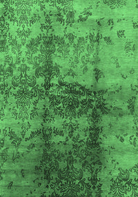 Oriental Emerald Green Industrial Rug, urb578emgrn