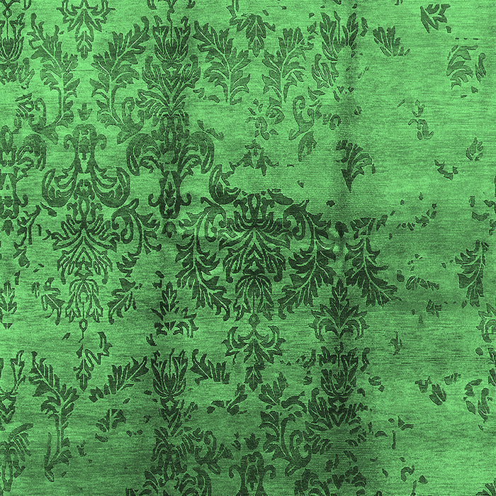 Oriental Emerald Green Industrial Rug, urb578emgrn