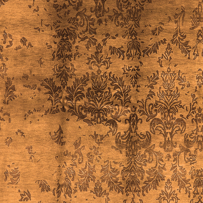 Machine Washable Oriental Orange Industrial Area Rugs, wshurb578org