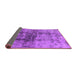 Sideview of Oriental Purple Industrial Rug, urb578pur