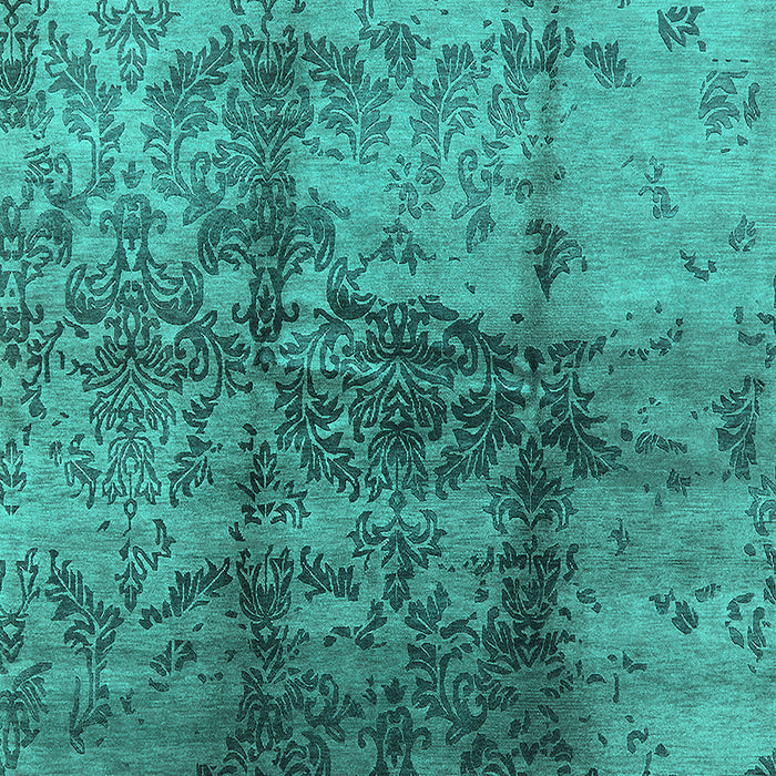Oriental Turquoise Industrial Rug, urb578turq