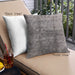 Front View of Mid-Century Modern Urban Square Gray Throw Pillow, 18 inch by 18 inch, pwurb578