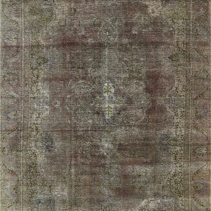 Mid-Century Modern Coffee Brown Oriental Rug, urb580