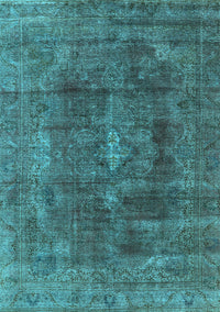 Oriental Light Blue Industrial Rug, urb580lblu