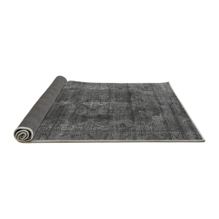 Sideview of Oriental Gray Industrial Rug, urb580gry
