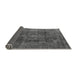 Sideview of Oriental Gray Industrial Rug, urb580gry