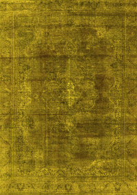 Oriental Yellow Industrial Rug, urb580yw