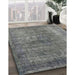 Machine Washable Industrial Modern Carbon Gray Rug in a Family Room, wshurb581