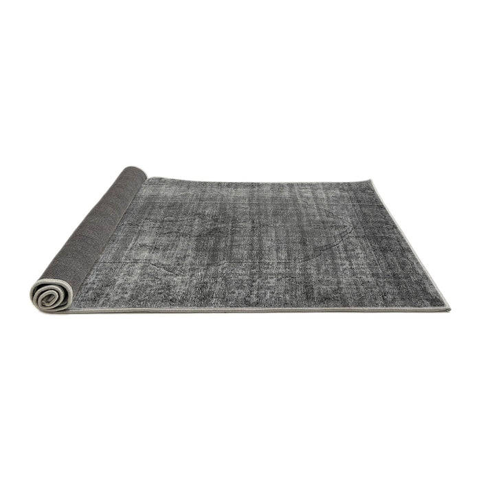 Sideview of Oriental Gray Industrial Rug, urb581gry