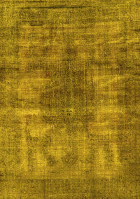 Oriental Yellow Industrial Rug, urb582yw