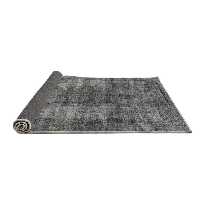 Sideview of Oriental Gray Industrial Rug, urb582gry