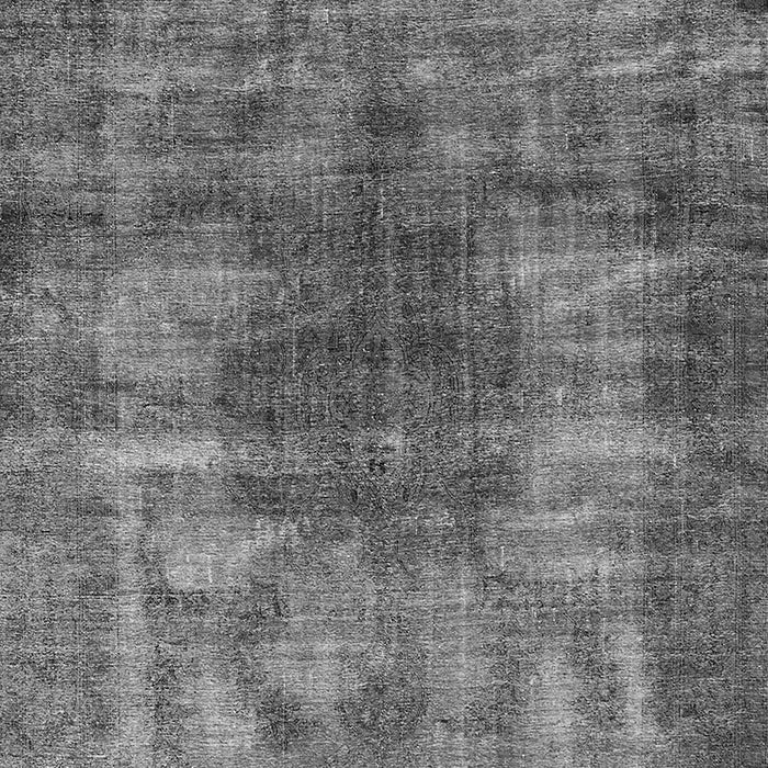 Machine Washable Oriental Gray Industrial Rug, wshurb582gry