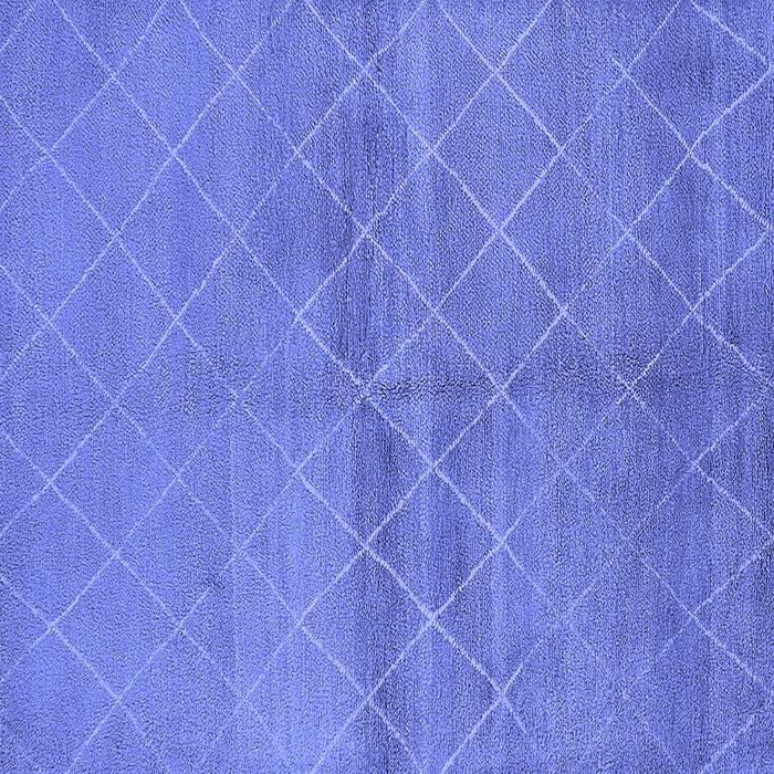 Square Machine Washable Oriental Blue Industrial Rug, wshurb583blu