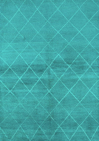 Oriental Turquoise Industrial Rug, urb583turq