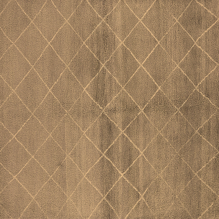 Square Oriental Brown Industrial Rug, urb583brn