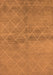 Machine Washable Oriental Orange Industrial Area Rugs, wshurb583org