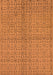 Machine Washable Oriental Orange Industrial Area Rugs, wshurb584org