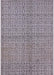 Mid-Century Modern Purple Oriental Rug, urb584