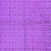 Square Oriental Purple Industrial Rug, urb584pur