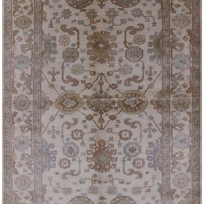 Mid-Century Modern Puce Purple Oriental Rug, urb585