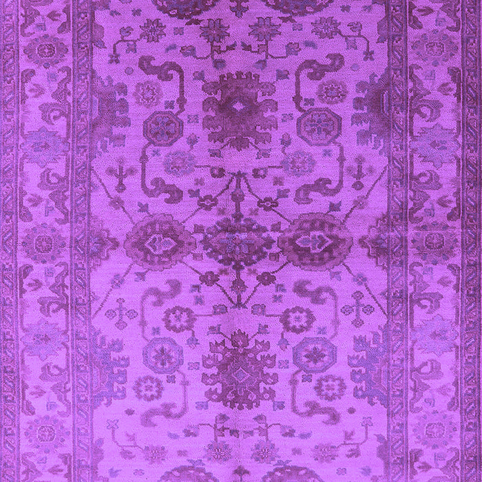 Machine Washable Oriental Purple Industrial Area Rugs, wshurb585pur