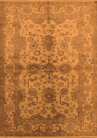 Oriental Orange Industrial Rug, urb585org