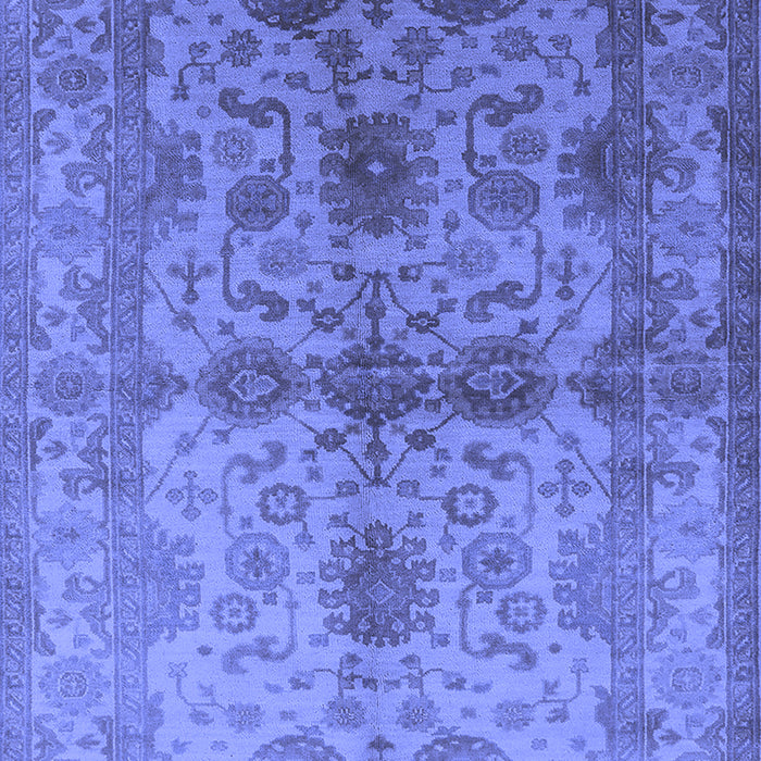 Oriental Blue Industrial Rug, urb585blu