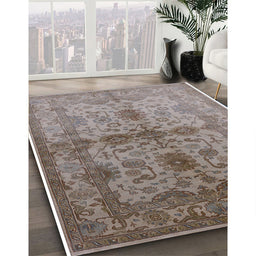 Machine Washable Industrial Modern Puce Purple Rug in a Family Room, wshurb585