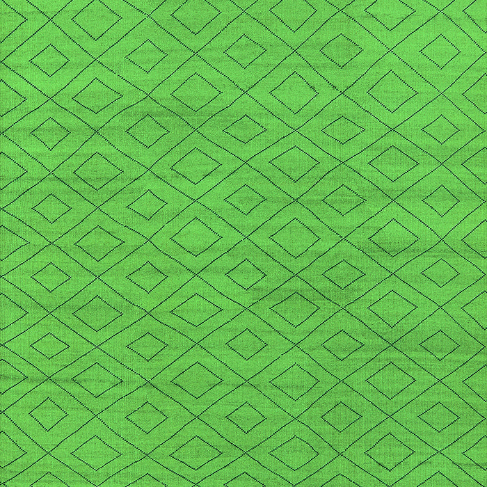 Machine Washable Oriental Green Industrial Area Rugs, wshurb586grn
