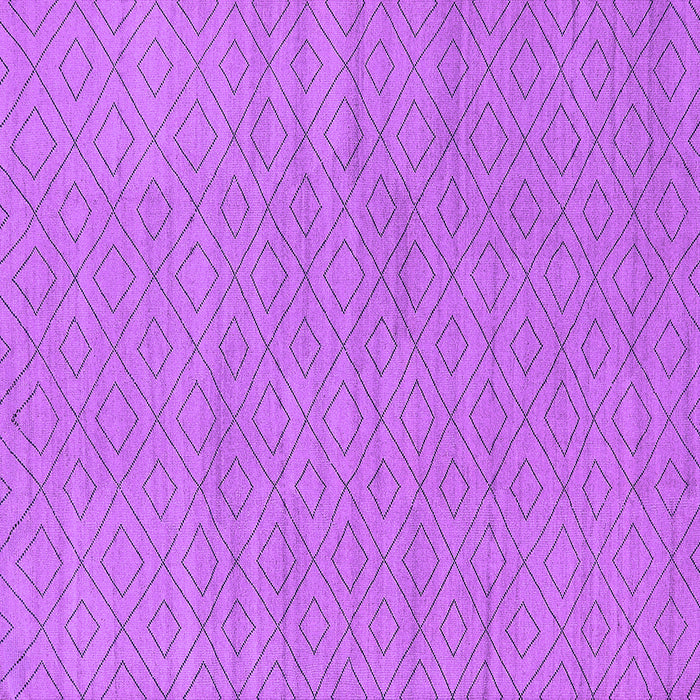 Square Oriental Purple Industrial Rug, urb586pur