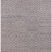 Square Machine Washable Industrial Modern Silver Pink Rug, wshurb586