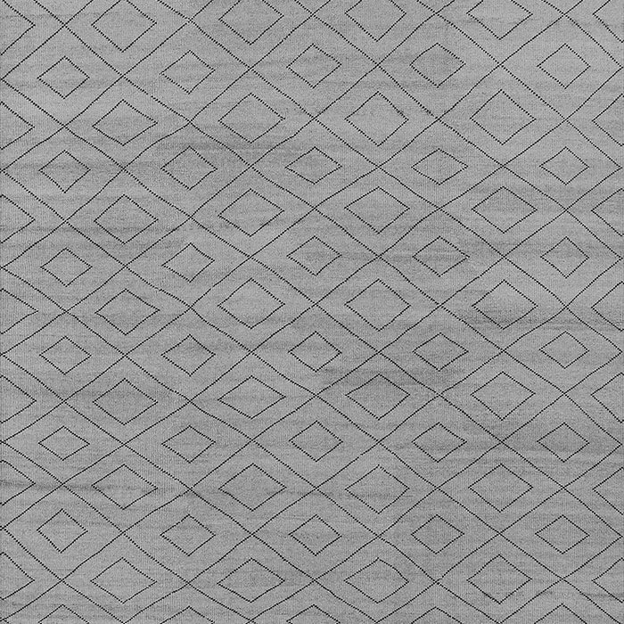 Machine Washable Oriental Gray Industrial Rug, wshurb586gry