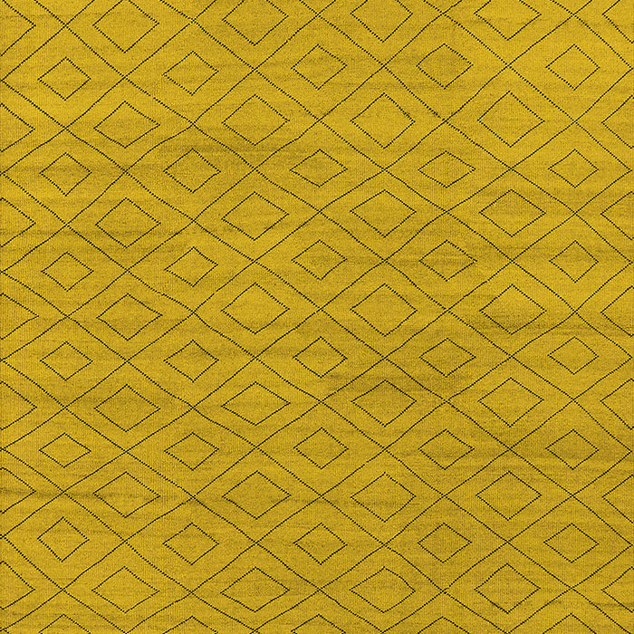 Oriental Yellow Industrial Rug, urb586yw