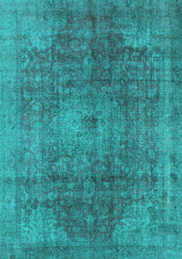 Oriental Light Blue Industrial Rug, urb587lblu