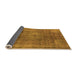 Sideview of Oriental Orange Industrial Rug, urb587org