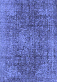 Oriental Blue Industrial Rug, urb587blu